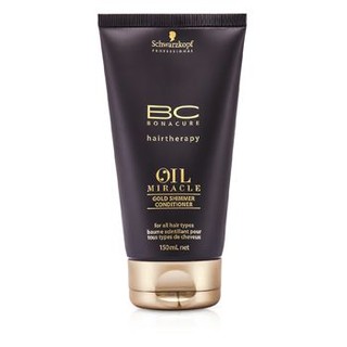 SCHWARZKOPF  BC Oil Miracle Gold Shimmer Conditioner (For All Hair Types) 150ml