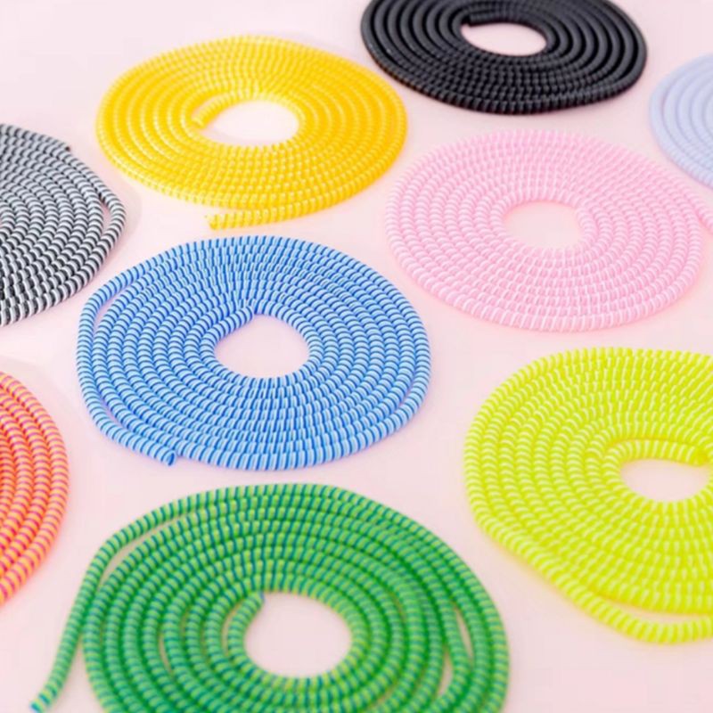 สีมาใหม่❗ยาว1.5เมตร❗สายเกลียว ช่วยถนอมสายชาร์จ