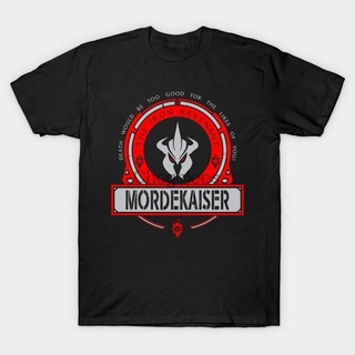 เสื้อผ้าผชเสื้อยืด พิมพ์ลาย Mordekaiser Edition By Danilifestyle คุณภาพสูง สําหรับผู้ชายS-5XL