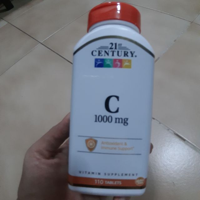 21st Century, C-1000, วิตามินซี 1000 mg 110 เม็ด
