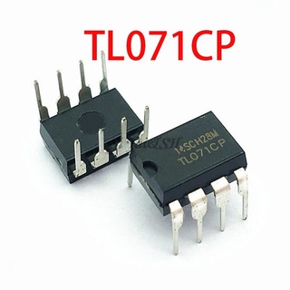 ชิ้นส่วนอะไหล่ชิพ Tl071Cp Tl071C Tl071 071Cp Dip-8 10 ชิ้น/ชุด