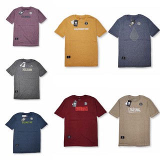 [100% Cotton] เสื้อยืด ลาย Volcom Surf &amp; SKATE DISTRO