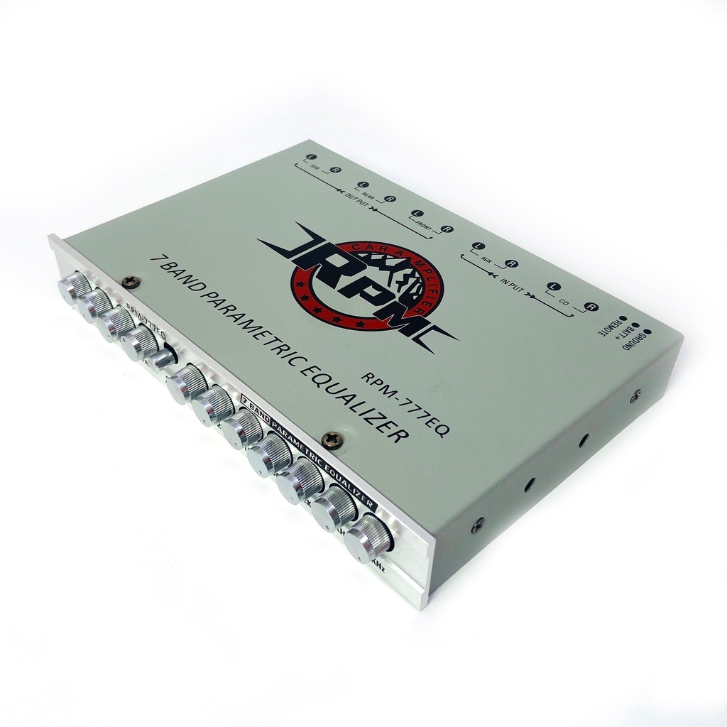 ปรีแอมป์ 7แบนด์ RPM รุ่น RPM-777EQ  GRAY สีเทา