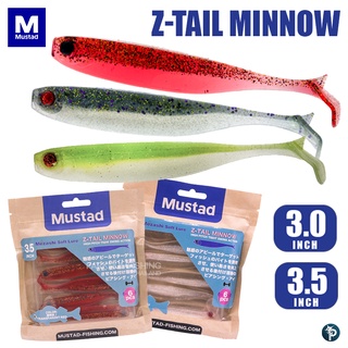 เหยื่อยาง MUSTAD Z-TAIL MINNOW