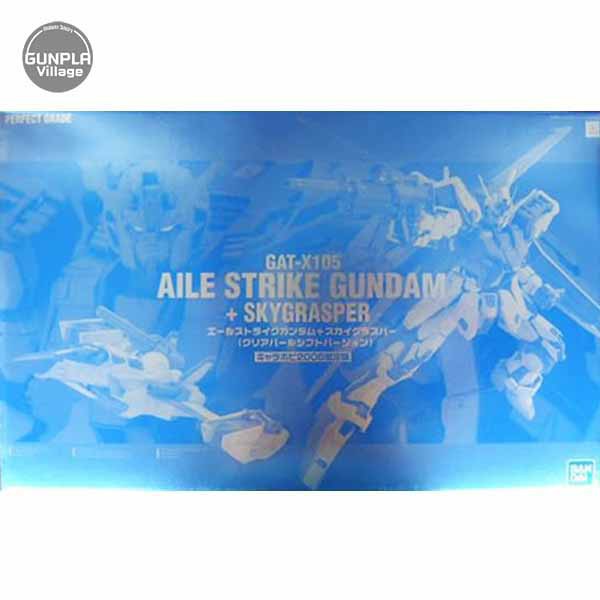 Bandai PG Aile Strike Gundam + Skygrasper Clear Pearl Ver. (C3 2006 Limited) 4543112631120 (Plastic 