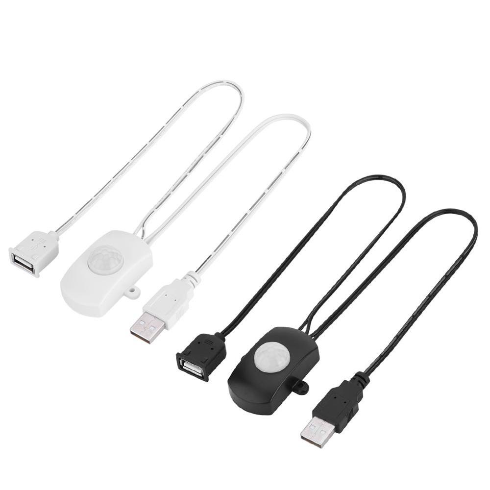 USB Infrare PIR Motion Sensor สวิทช์ USB 5V Body อินฟราเรด Human Motion Sensor เครื่องตรวจจับสวิทช์สําหรับ LED Light Strip Automa