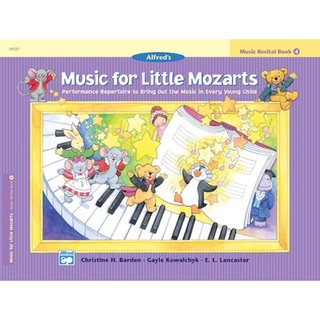 หนังสือเปียโน Music for Little Mozart Recital book4