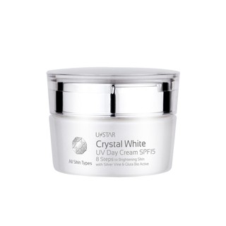 Crystal White UV Day Cream SPF15 คริสตัล ไวท์ ยูวี เดย์ ครีม SPF15 30 กรัม