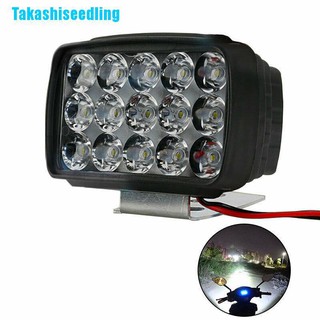 tkashi alloyseedling ไฟหน้า 15 led 1000 lm motos atv utv สําหรับรถจักรยานยนต์สกูตเตอร์