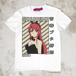 Bunny Girl Senpai - Sakurajima Mai Anime shirt เสื้อยืด