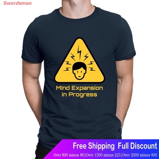 【Hot】Swordsman เสื้อยืดผู้ชายและผู้หญิง Mind Expansion In Progress T Shirts Clothing Stylish Designer Summer Style Mens