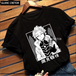 [COD]Janpanese Anime T Shirt My Hero Academia Hawks Harajuku Tops T-shirt Tees Unisex  kawaii clothing  hunter x hunter