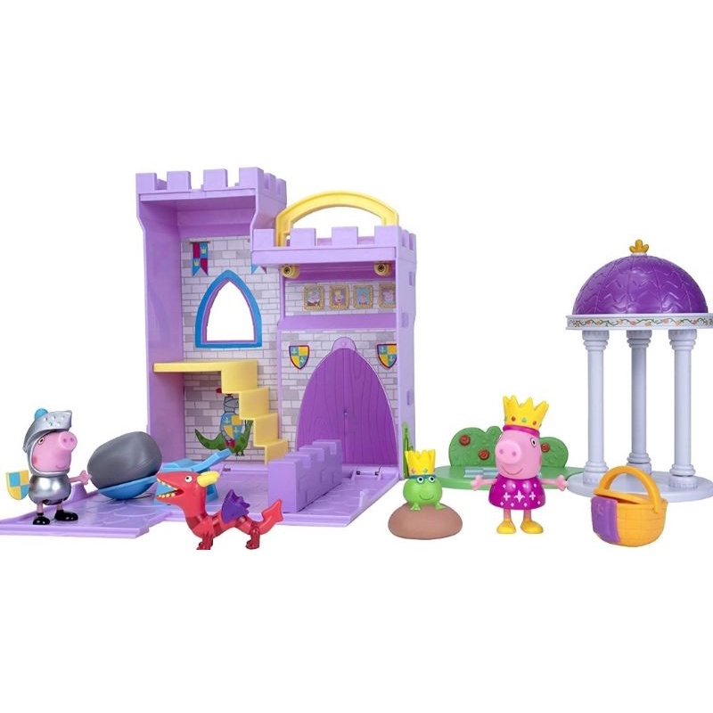Peppa Princess prince ปราสาทหมู