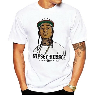 เสื้อยืดโอเวอร์ไซส์เสื้อยืดแขนสั้น ผ้าฝ้าย พิมพ์ลาย Nipsey Hussle Tribute Crenshaw 1985 สไตล์เรโทร แฟชั่นฤดูร้อน สําหรับ