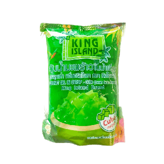 King Island (คิง ไอแลนด์) วุ้นน้ำมะพร้าวถุง กลิ่นครีมโซดา ขนาด 1 kg.