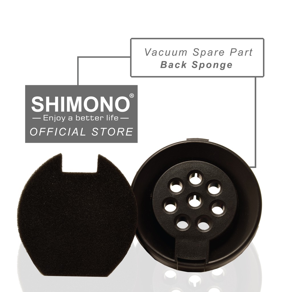 Shimono Pro เครื่องดูดฝุ่นไซโคลน SVC1013 อะไหล่ - ฟองน้ําด้านหลัง