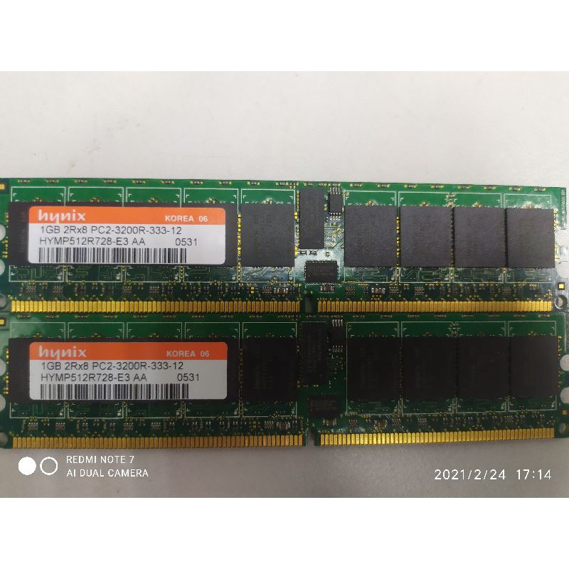hynix 1GB PC2-3200 333mhz