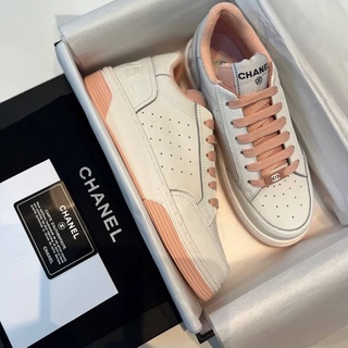 CHANEL SNEAKER  2022 COLLECTION 💛มาเเล้วเป็นอีกรุ่นที่มาเเรงตลอดกาล ทำจากหนังเเท้100