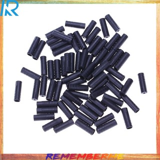 Rememberme🌸100pcs Bicycle Brake Wire End Core Cap Cable Aluminum Cover Gear Bikes Part