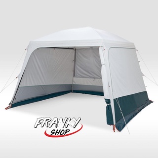 เต็นท์นั่งเล่นขณะตั้งแคมป์แบบมีห่วงยึด แคมป์กำบัง ผ้าใบกันลม Large Camping Shelter Garden Gazebo