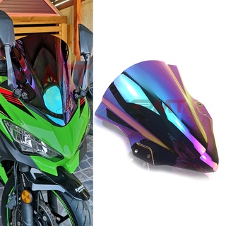 Motorcycle Windscreen For 2018 2019 2020 Kawasaki Ninja EX 400 250 EX400 EX250 KRT Editon Wind Screen Deflectors Windshi