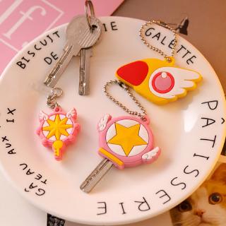 พวงกุญแจรูปไดโนเสาร์น่ารัก silicone key case key chain