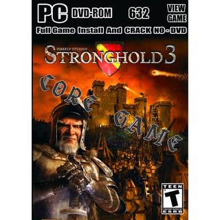 GAME​ PC.stronghold 3 แผ่นเกมส์ แฟลชไดร์ฟ เกมส์คอมพิวเตอร์  PC โน๊ตบุ๊ค