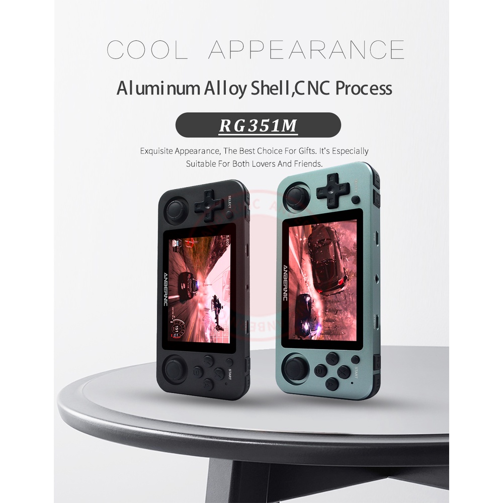ANBERNIC RG351M New Version Wifi PS1 Retro GAME 2400 GAMES 64G Games ...