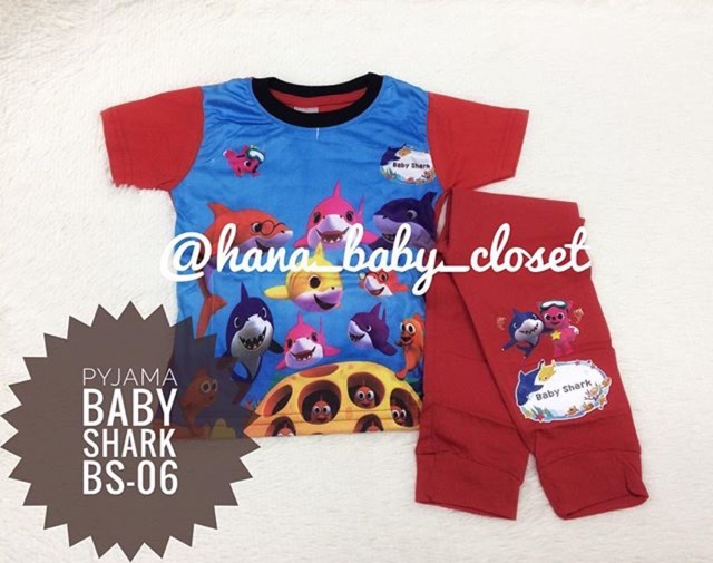ชุดนอน Baby Shark RM10