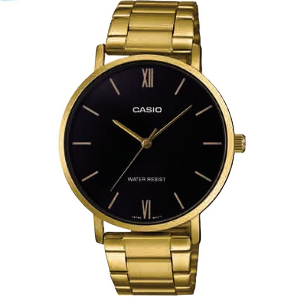 แท้ศูนย์ไทย Casioรุ่น LTP-VT01G-1B ของแท้ รับประกัน 1 ปี ทอง-ดำ รุ่นหายากมีจำนวนจำกัด