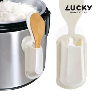 LUCKY HOME ที่เก็บทัพพีตักข้าวและทัพพีตักข้าว R-2358/R-2360