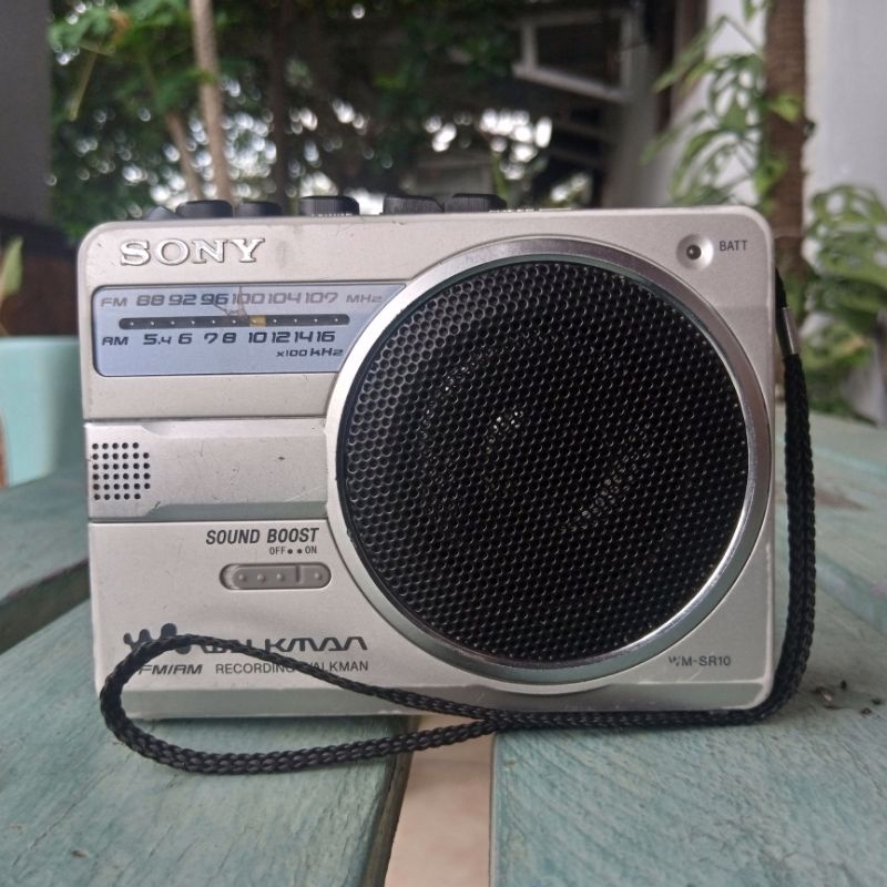 Walkman Sony WMSR10 เทปคาสเซ็ตวิทยุปกติ Shopee Thailand
