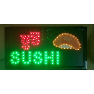 ป้ายไฟLED ซูชิ SUSHI