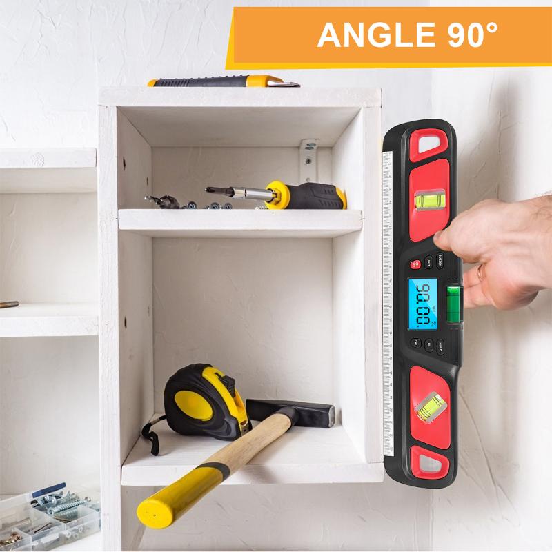 ระดับน้ำดิจิตอล เครื่องวัดองศา ระดับน้ำ เครื่องวัดมุม วัดมุมดิจิตอล Laser เลเซอร์ เครื่องวัดระดับมุมแม่เหล็กอิเล็กทรอนิกส์ดิจิตอล - รูปที่ 4