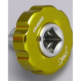 DEEN NO.DNB3Q-GL Ratchet Spinner 3/8"SQ (Gold)