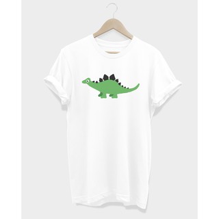 เสื้อยืด ลายไดโนเสาร์ พลาทีโอซอรัส สีเขียว Plateosaurus Dinosaur