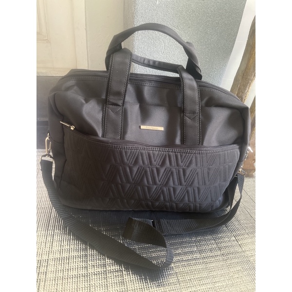 กระเป๋าใส่ของหรือเสื้อผ้าใบใหญ่สีดำ แบรนด์ Franco Valentino