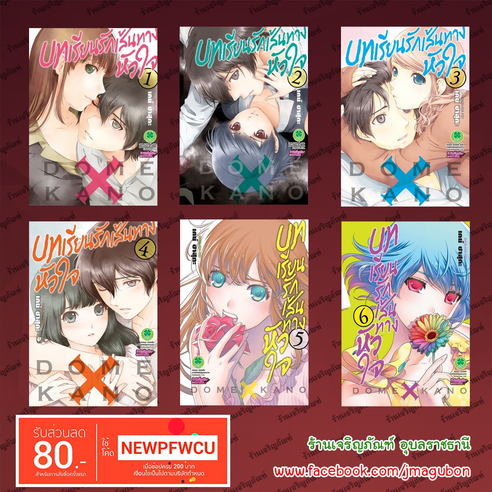 LP หนังสือการ์ตูน บทเรียนรักเส้นทางหัวใจ Domestic na Kanojo เล่ม 1-9 (SS1)