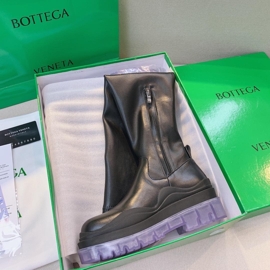 2021 Women Shoes BOTTEGA VENETAnew BV color bottom stretch over the ...