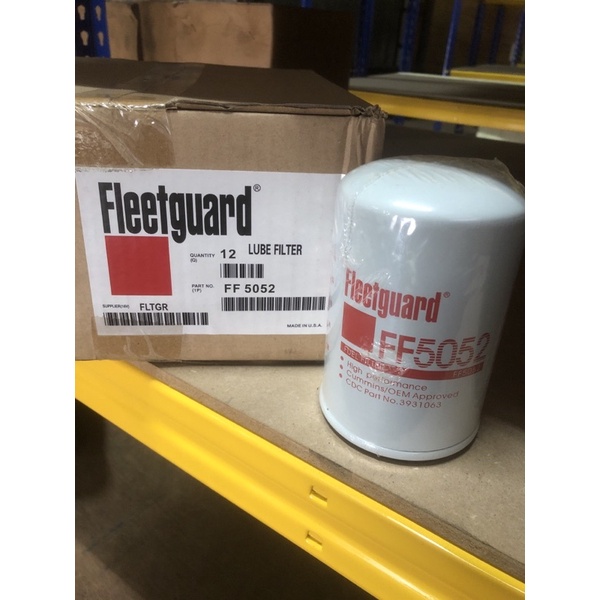Fleetguard กรองน้ํามันเชื้อเพลิงดีเซล FF5052 Cummins
