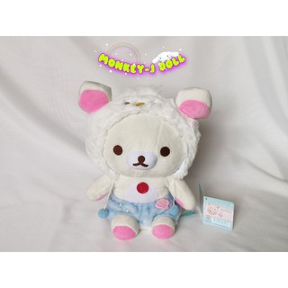 ตุ๊กตาโ​คริลัคคุมะ​ ชุดน้องเพนกวิ้น​ Korilakkuma​ มือสองใหม่ป้ายห้อย น่ารักมาก
