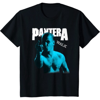 Pantera Official Walk เสื้อยืดลําลอง ผ้าฝ้ายแท้ แขนสั้น คอกลม คุณภาพสูง แฟชั่นสําหรับสตรีS-5XL