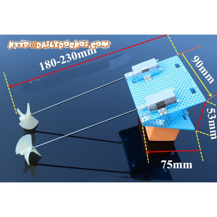 T8C ชุดใบพัดเรือ 2 ใบพัด สําหรับเครื่องยนต์ 130