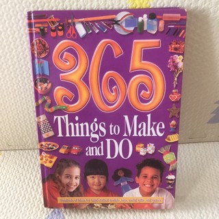 🎉โปรโมชั่นราคาพิเศษ 365 things to Make and DO ปกแข็งเล่มใหญ่หนา