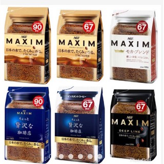 กาแฟ AGF MAXIM Refill 180/135 g กาแฟ Maxim แม็กซิม เลือกได้เลยครับ