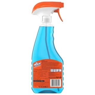 มิสเตอร์มัสเซิล น้ำยาเช็ดกระจก 520มล. สเปรย์ฟ้า Mr Muscle Glass Cleaner 520ml/12 TH