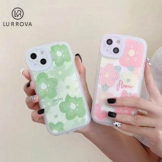 เคส OPPO Reno 7Z 5G เคส OPPO Reno6Z 5G เคส OPPO A15 เคส OPPO A57 2022 4G A16 A31 A5 2020 A9 2020 F11 Pro A76 A36 A16E A96 Realme 9i C21Y C25Y เคสโทรศัพท์ใสลายดอกไม้ใหม่