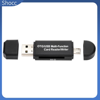 Xs เครื่องอ่านการ์ดหน่วยความจํา OTG Micro SD SD Card USB TF ความเร็วสูง 2.0 อเนกประสงค์