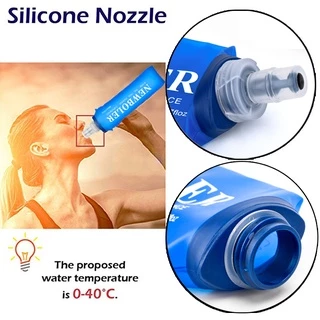 Newboler กระติกน้ํานุ่มพับได้ Bpa-Free 250Ml 500Ml Hydration Pack สําหรับเดินป่าขี่จักรยาน