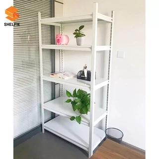 SHELFIE ชั้นวางของเหล็ก สีขาว Minimal style ส่งฟรี